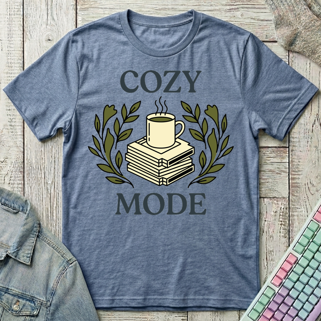 Cozy Ritual T-Shirt - Cozy Ritual_heather_indigo