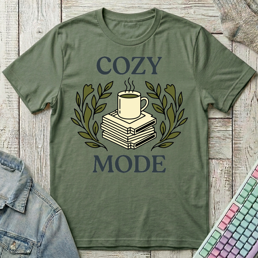 Cozy Ritual T-Shirt - Cozy Ritual_military_green