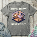 Cozy Save Point T-Shirt - Cozy Save Point_graphite_heather