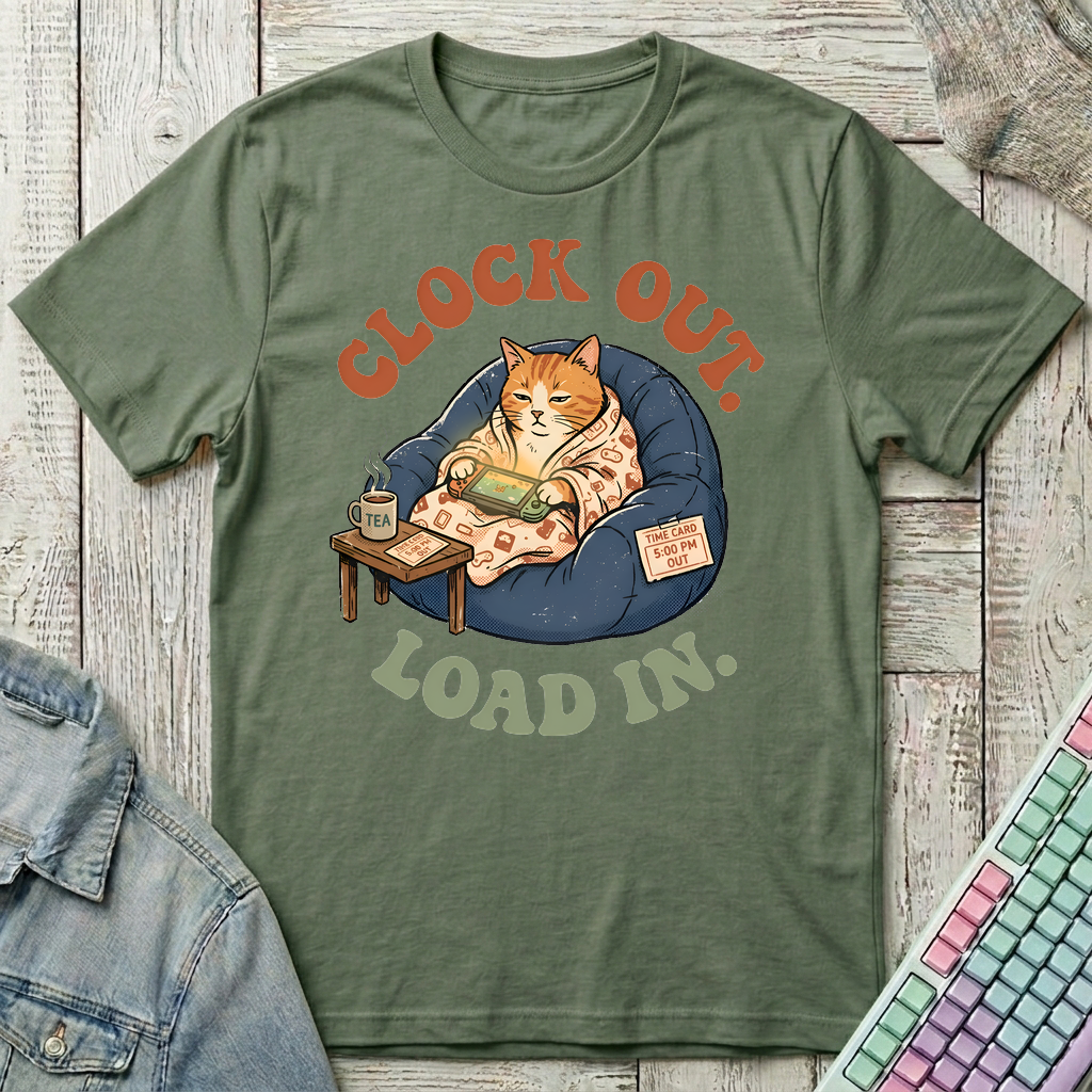 Cozy Shift T-Shirt - Cozy Shift_military_green