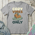 Cozy Vibes Only T-Shirt - Cozy Vibes Only_sport_grey