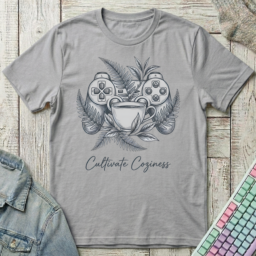 Cultivate Coziness T-Shirt - Cultivate Coziness_sport_grey