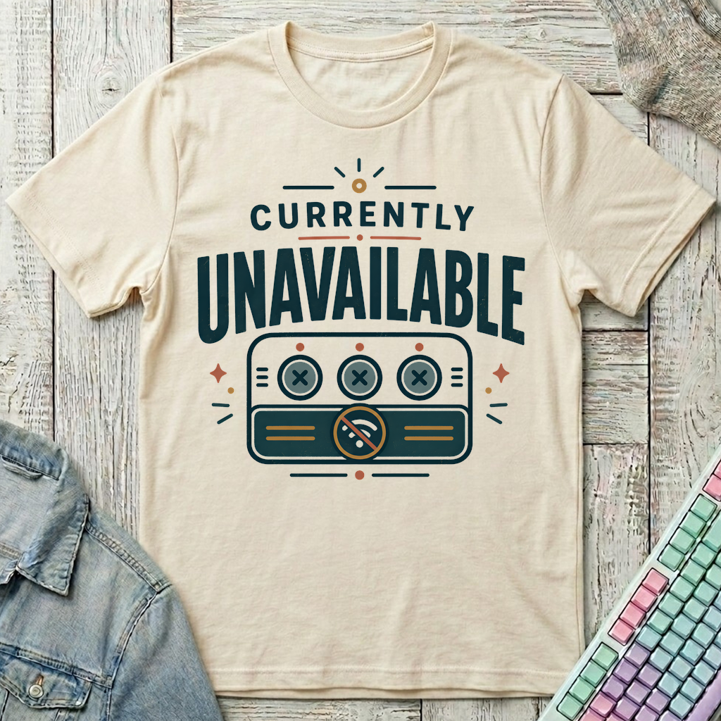 Currently Unavailable T-Shirt - Currently Unavailable_natural