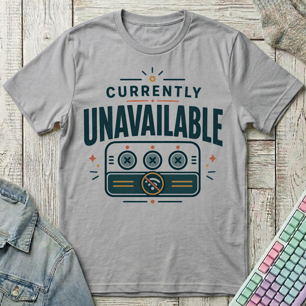 Currently Unavailable T-Shirt - Currently Unavailable_sport_grey
