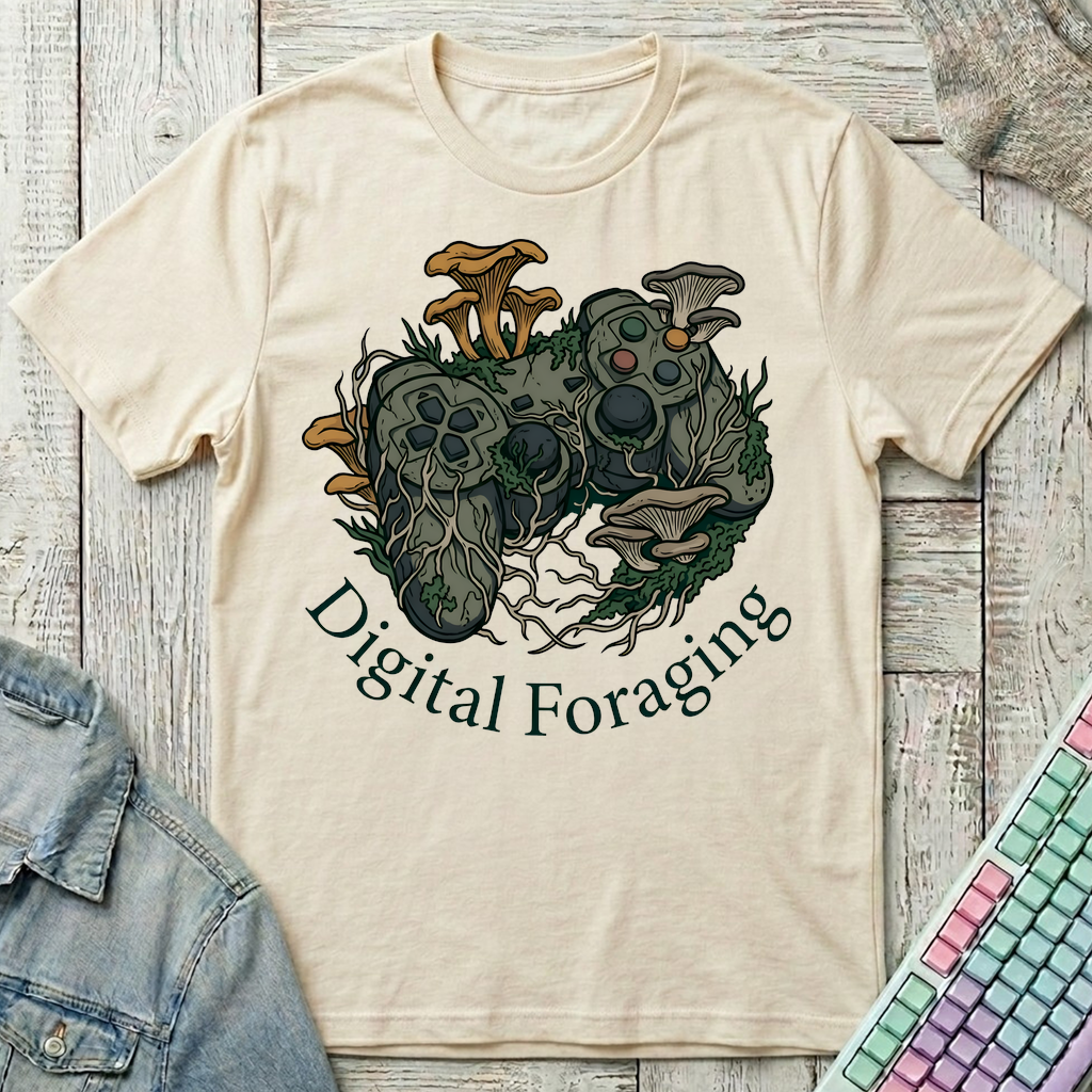 DigitalForaging T-Shirt - DigitalForaging_natural