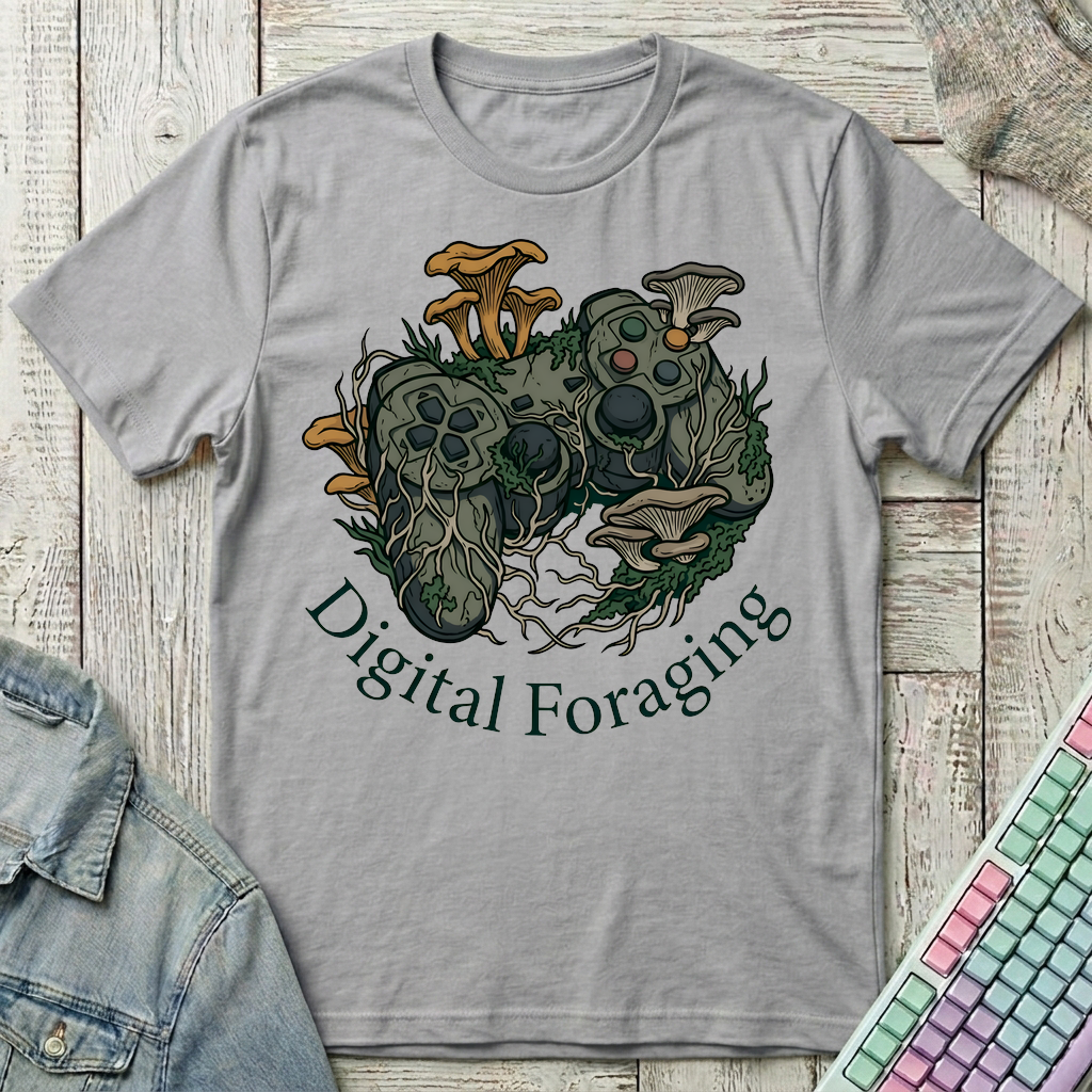DigitalForaging T-Shirt - DigitalForaging_sport_grey