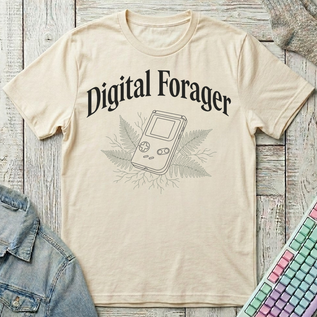 Digital Forager T-Shirt - Digital Forager_natural