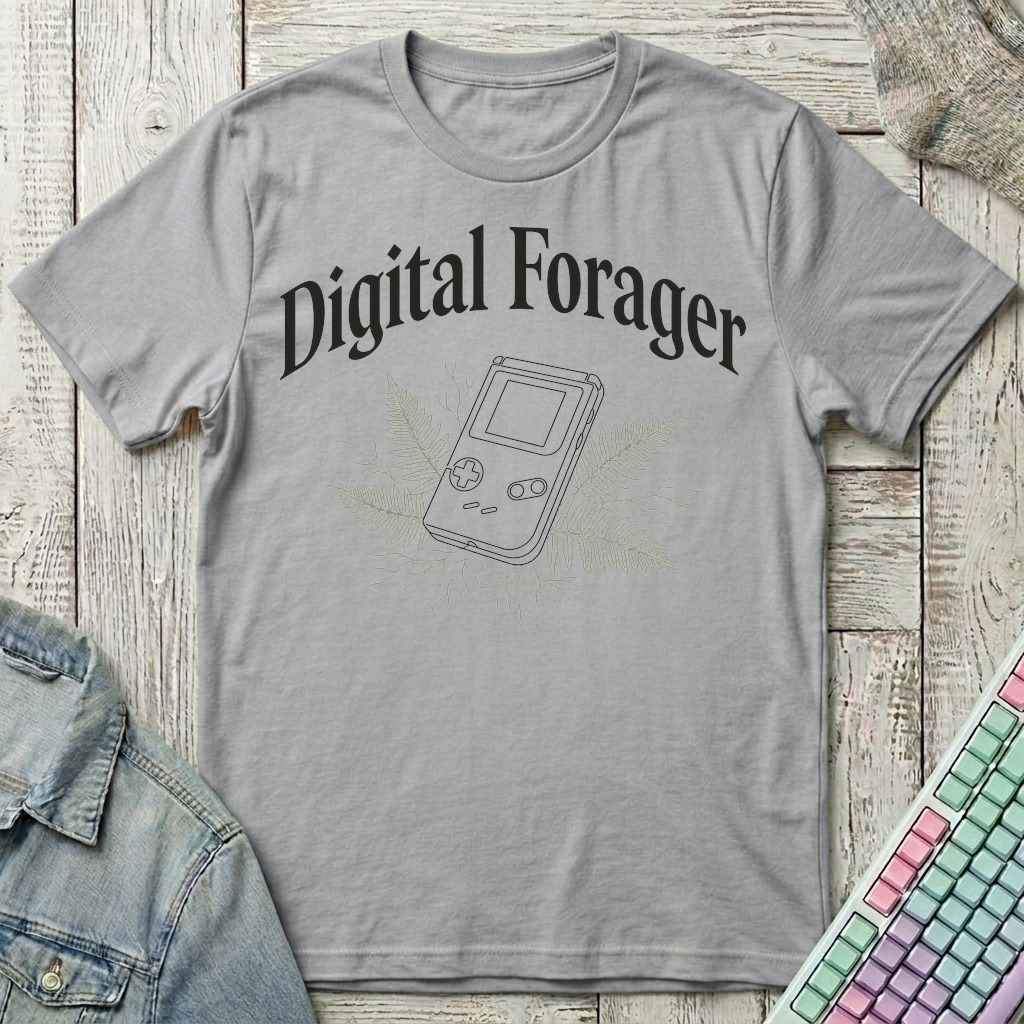 Digital Forager T-Shirt - Digital Forager_sport_grey
