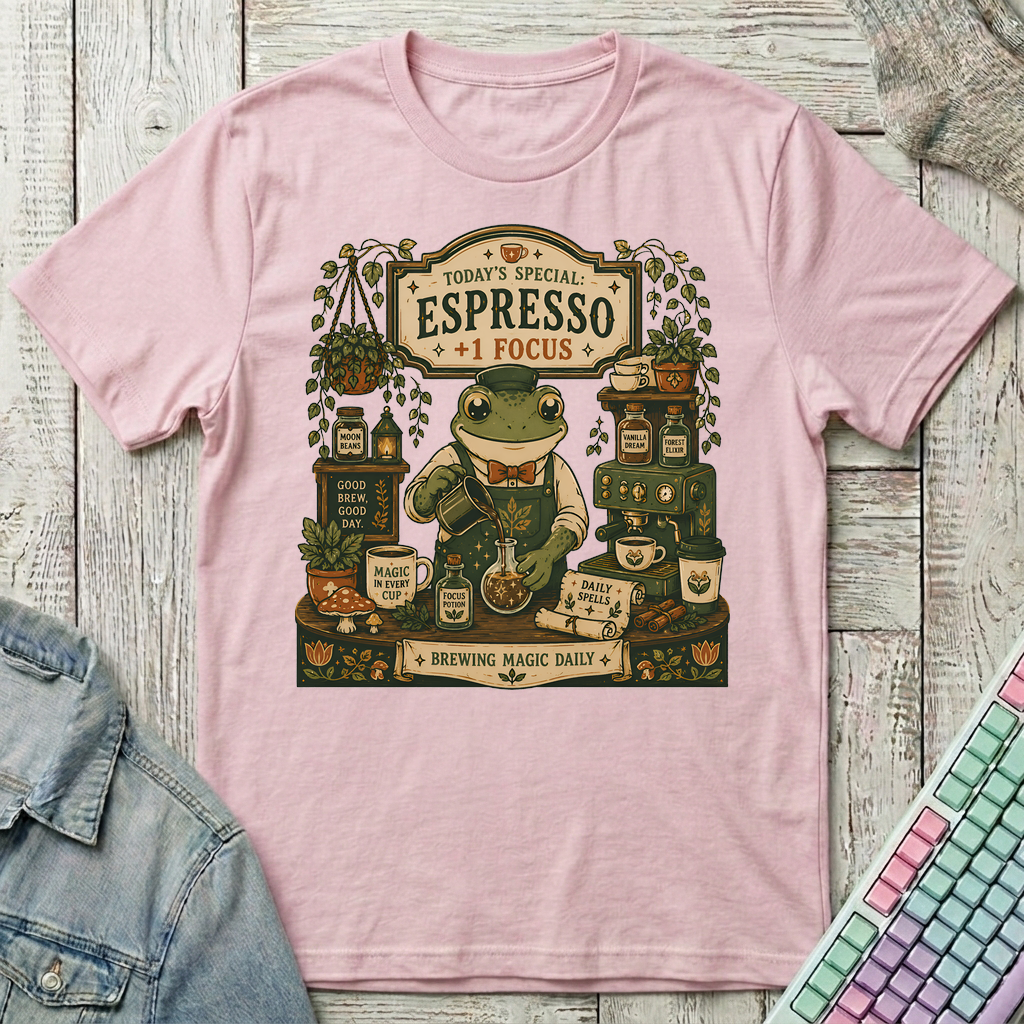 Espresso Magic T-Shirt - Espresso Magic_light_pink