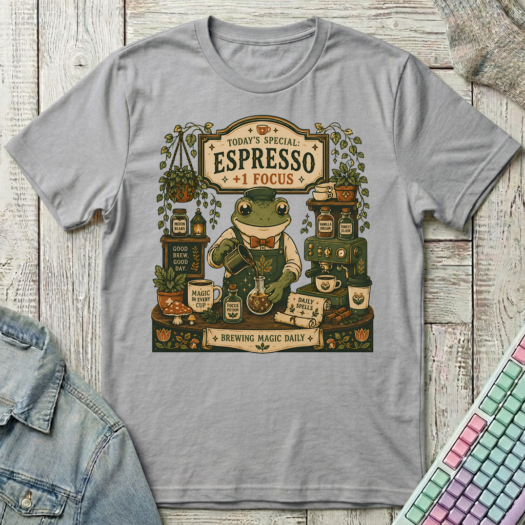 Espresso Magic T-Shirt - Espresso Magic_sport_grey
