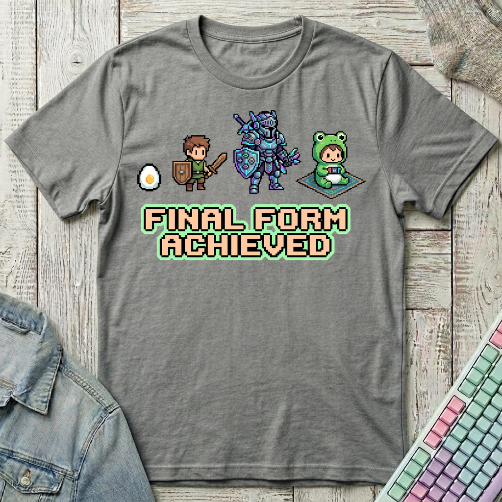 Final Form Achieved T-Shirt - Final Form Achieved_graphite_heather