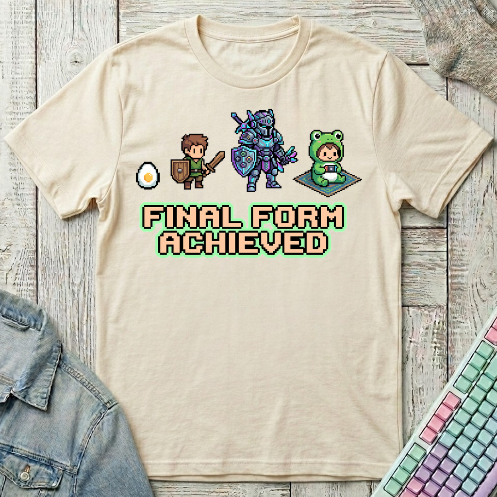 Final Form Achieved T-Shirt - Final Form Achieved_natural