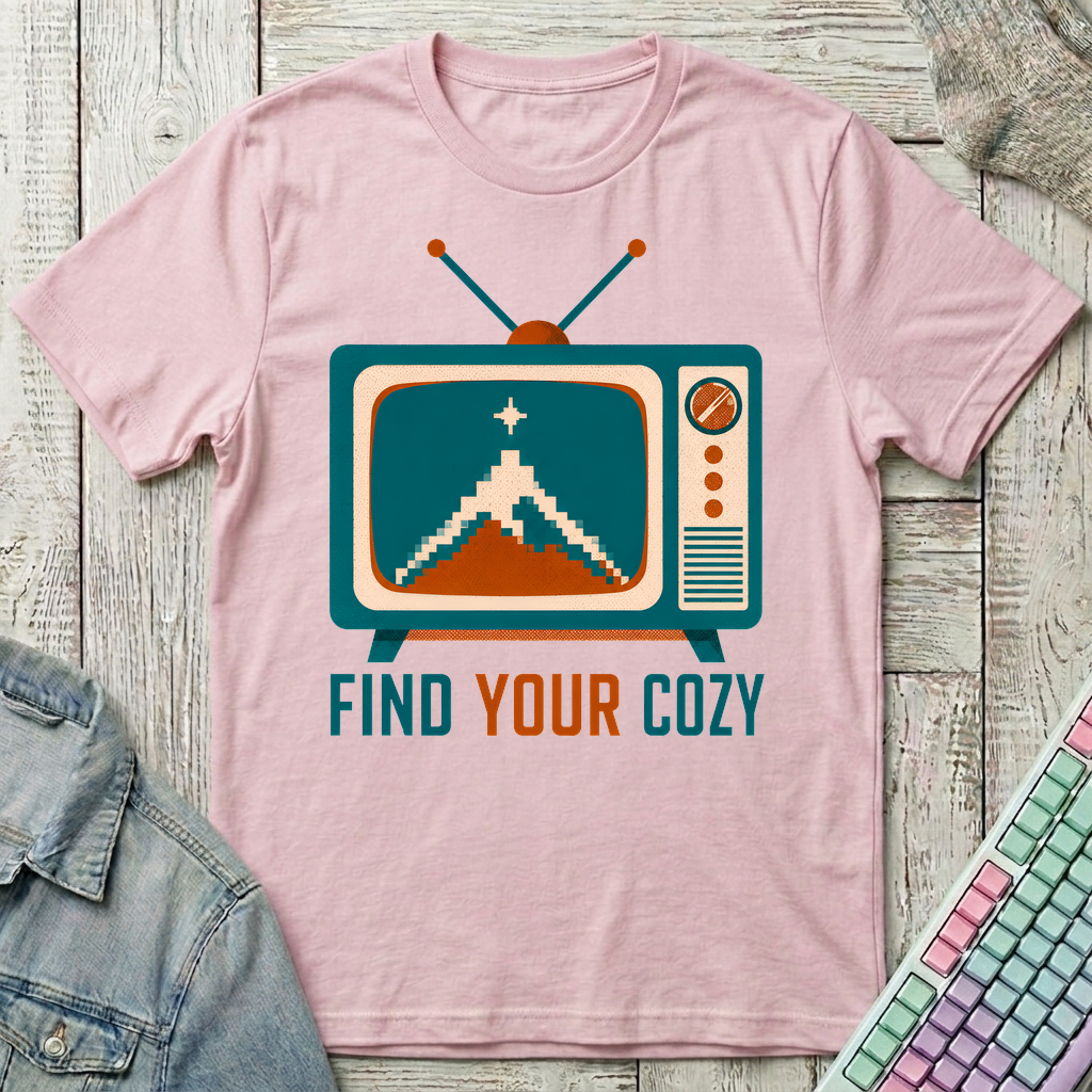 Find Your Cozy T-Shirt - Find Your Cozy_light_pink