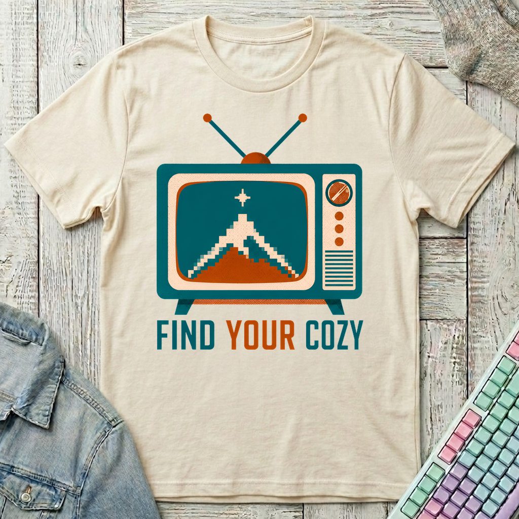 Find Your Cozy T-Shirt - Find Your Cozy_natural