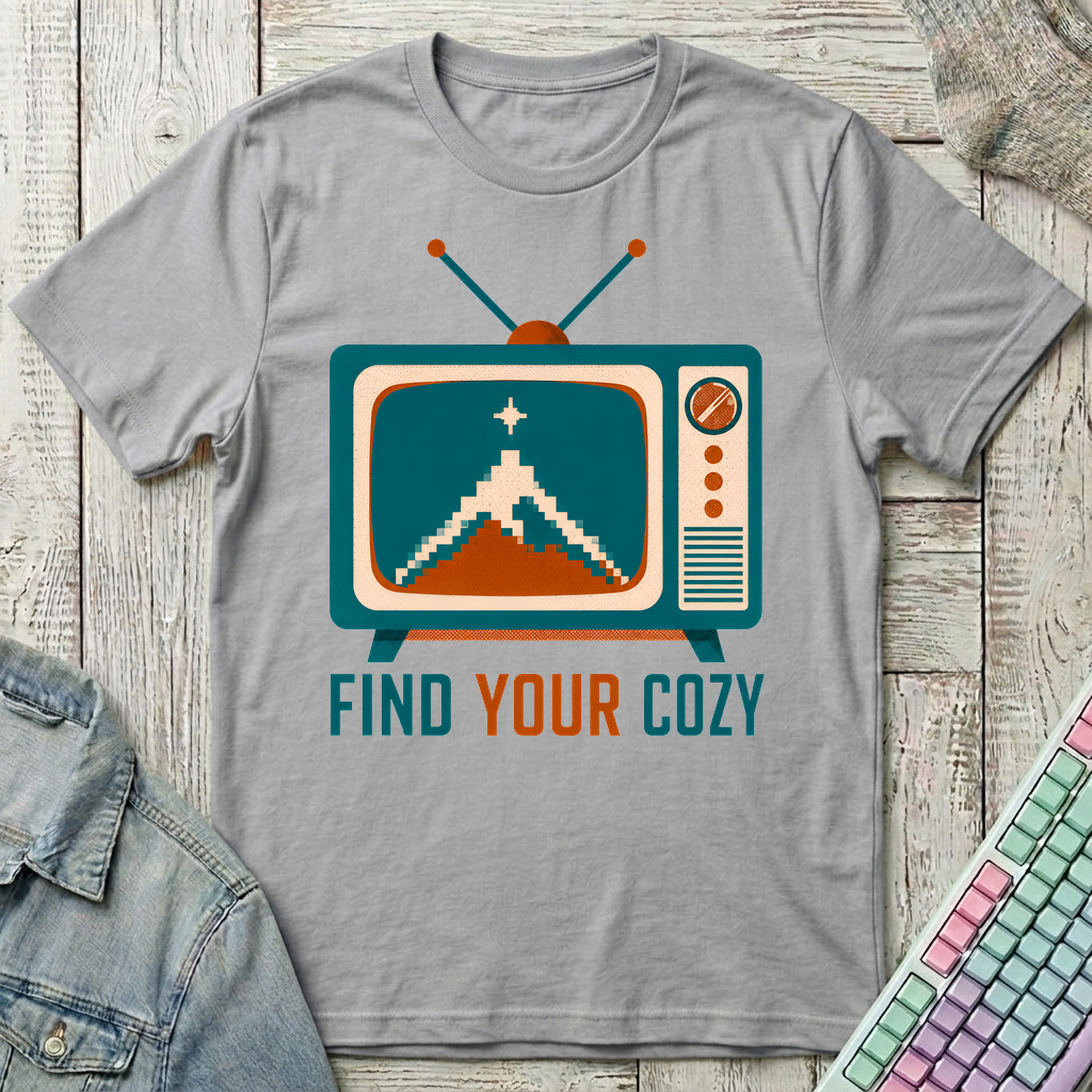 Find Your Cozy T-Shirt - Find Your Cozy_sport_grey
