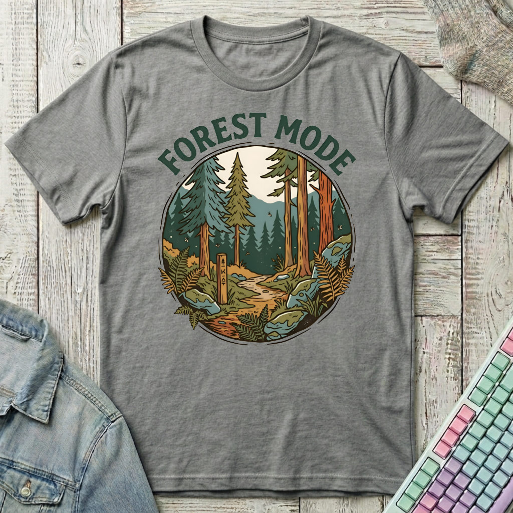 Forest Mode T-Shirt - Forest Mode_graphite_heather