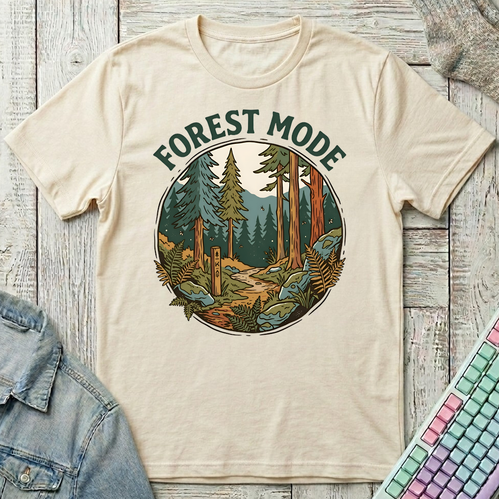 Forest Mode T-Shirt - Forest Mode_natural