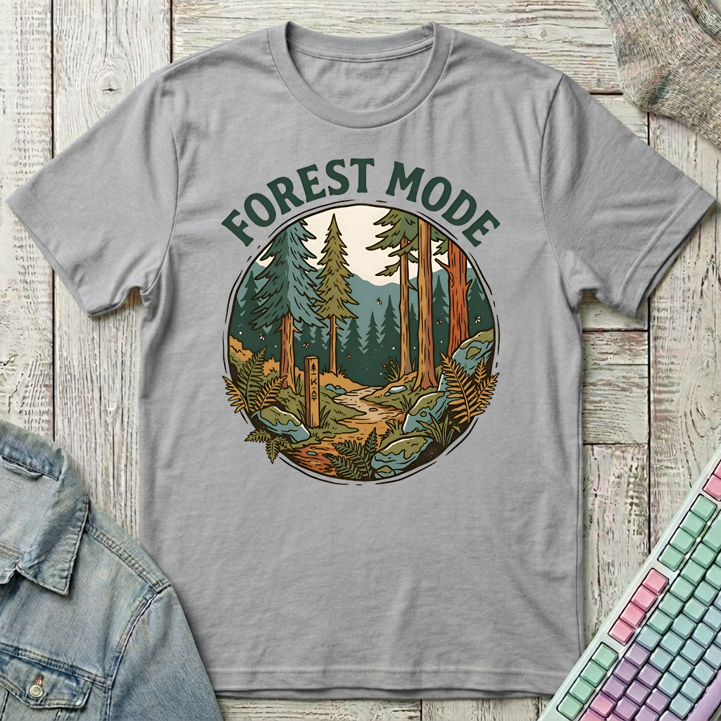 Forest Mode T-Shirt - Forest Mode_sport_grey
