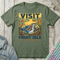 Fruit Isle Escape T-Shirt - Fruit Isle Escape_military_green
