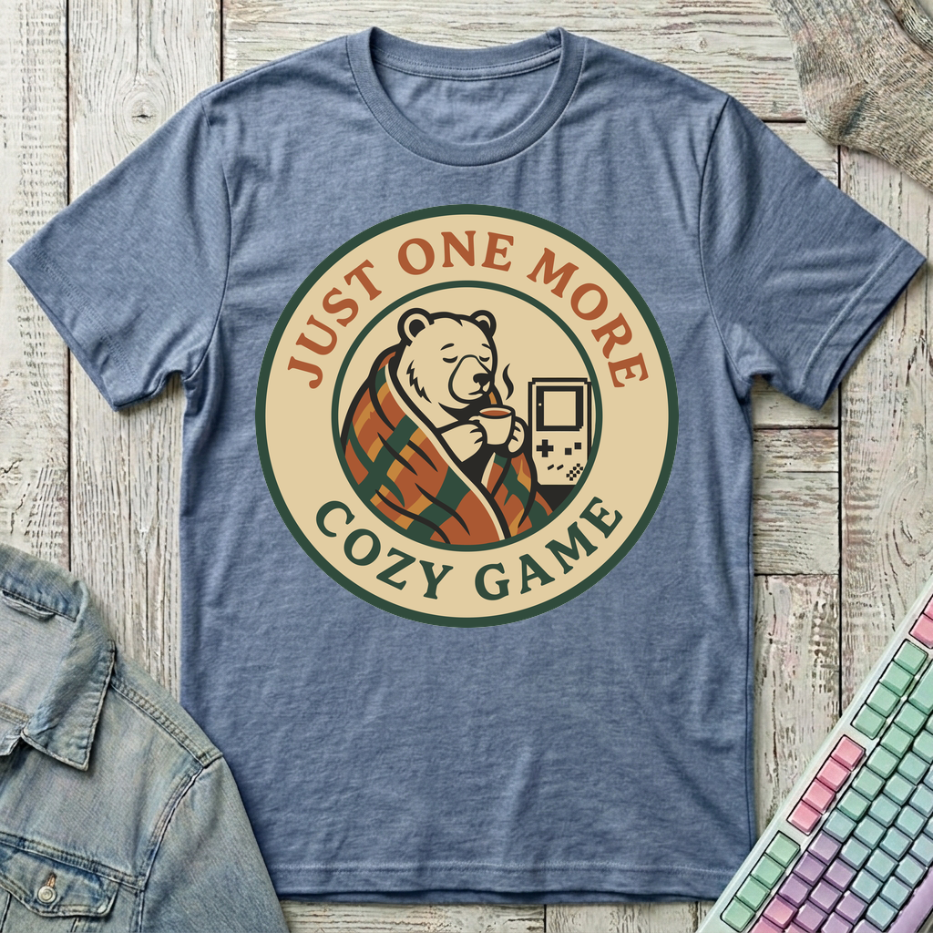 Game & Chill T-Shirt - Game & Chill_heather_indigo