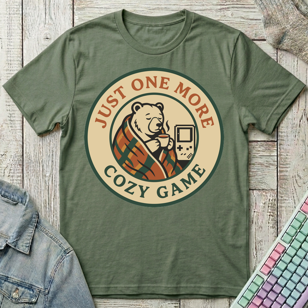 Game & Chill T-Shirt - Game & Chill_military_green