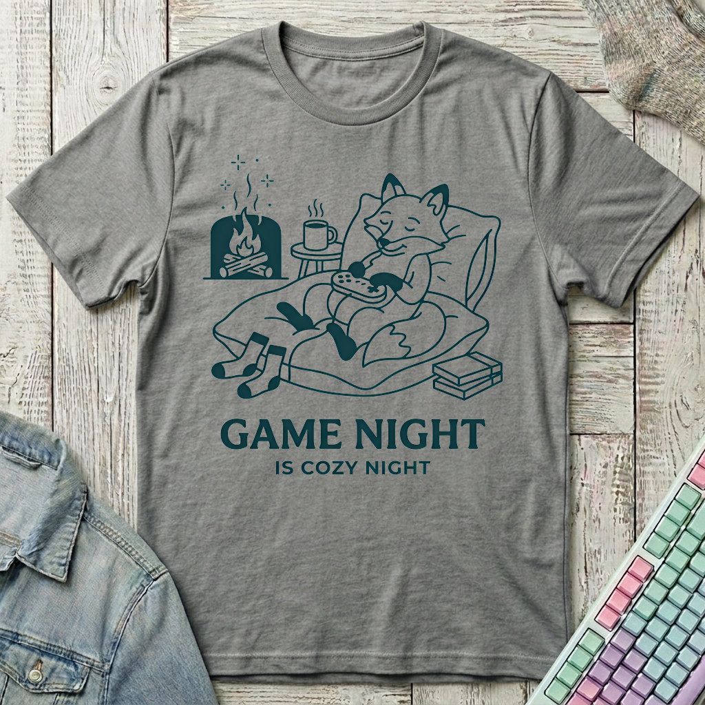 Game Night T-Shirt - Game Night_graphite_heather