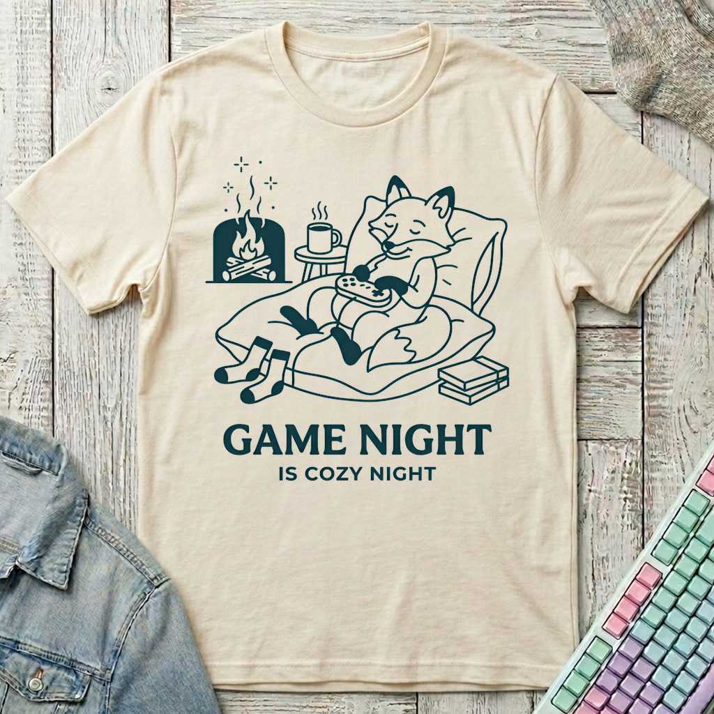 Game Night T-Shirt - Game Night_natural