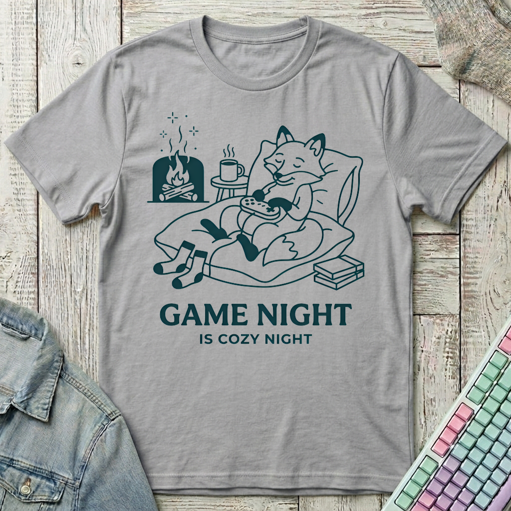 Game Night T-Shirt - Game Night_sport_grey