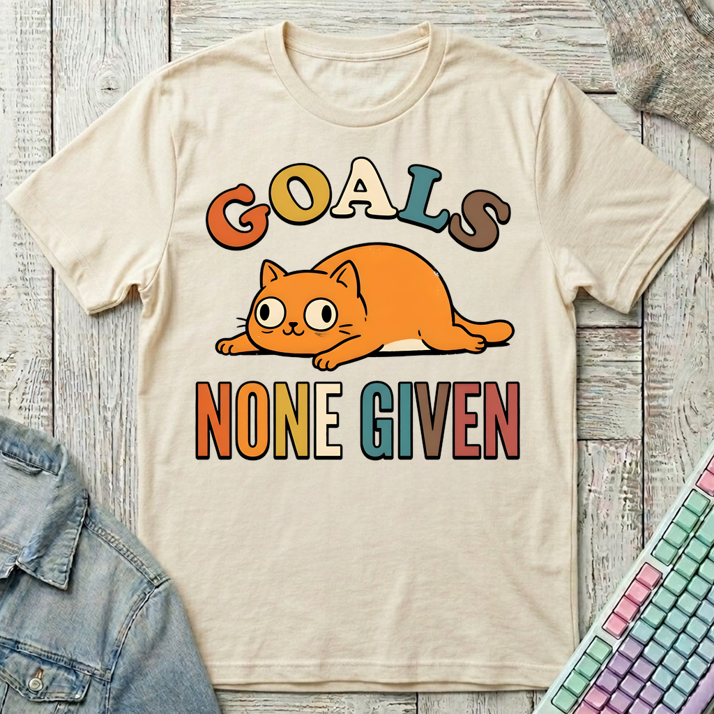 Goals None Given T-Shirt - Goals None Given_natural