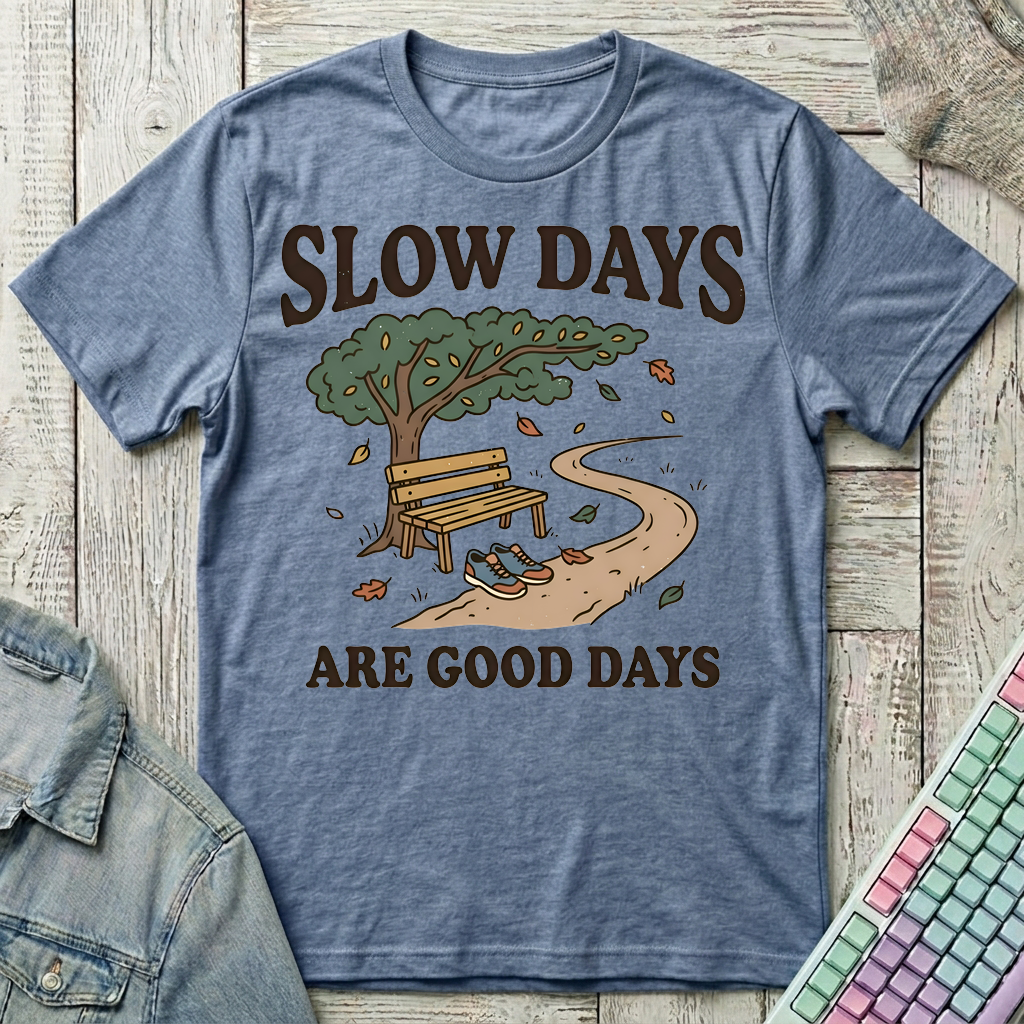 Good Days T-Shirt - Good Days_heather_indigo