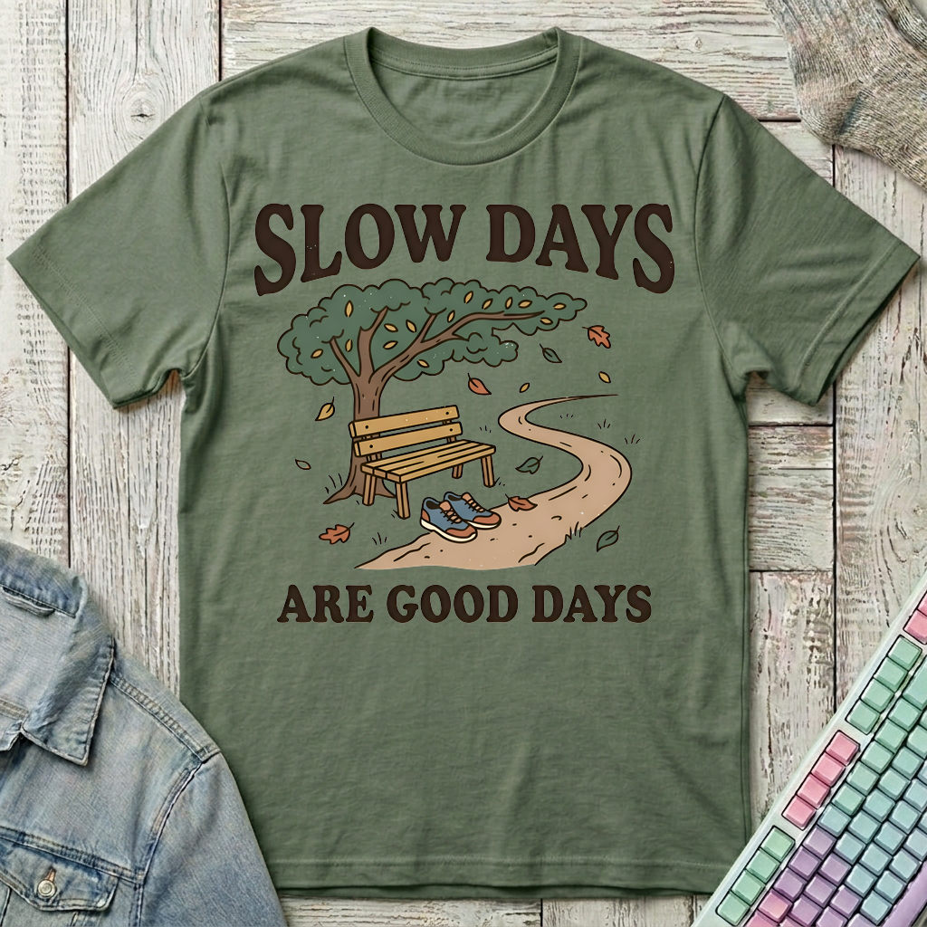Good Days T-Shirt - Good Days_military_green