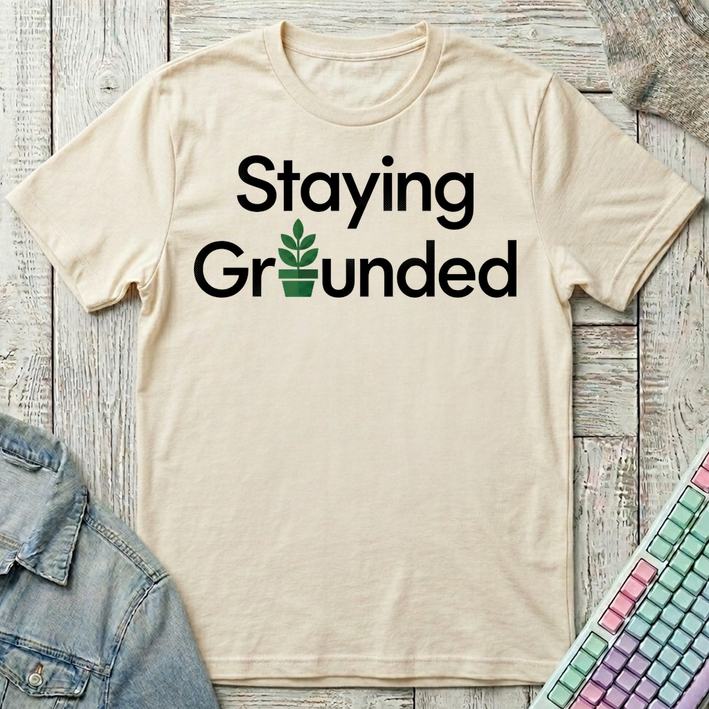 Grounded Gamer T-Shirt - Grounded Gamer_natural