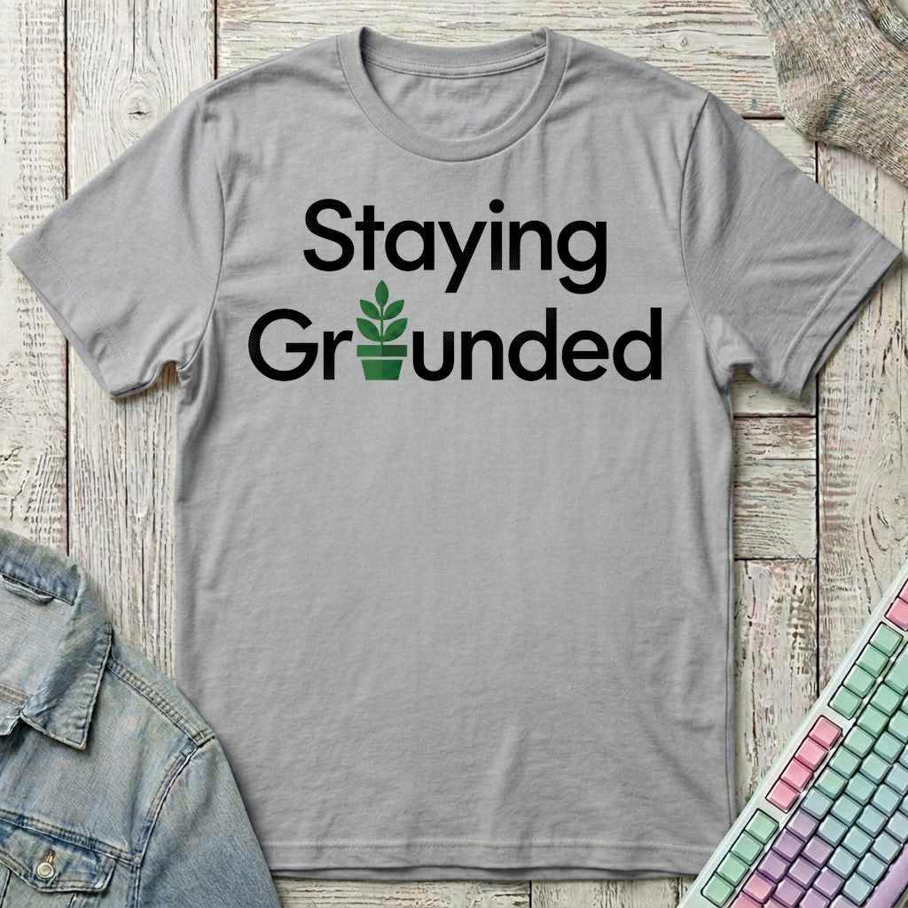 Grounded Gamer T-Shirt - Grounded Gamer_sport_grey