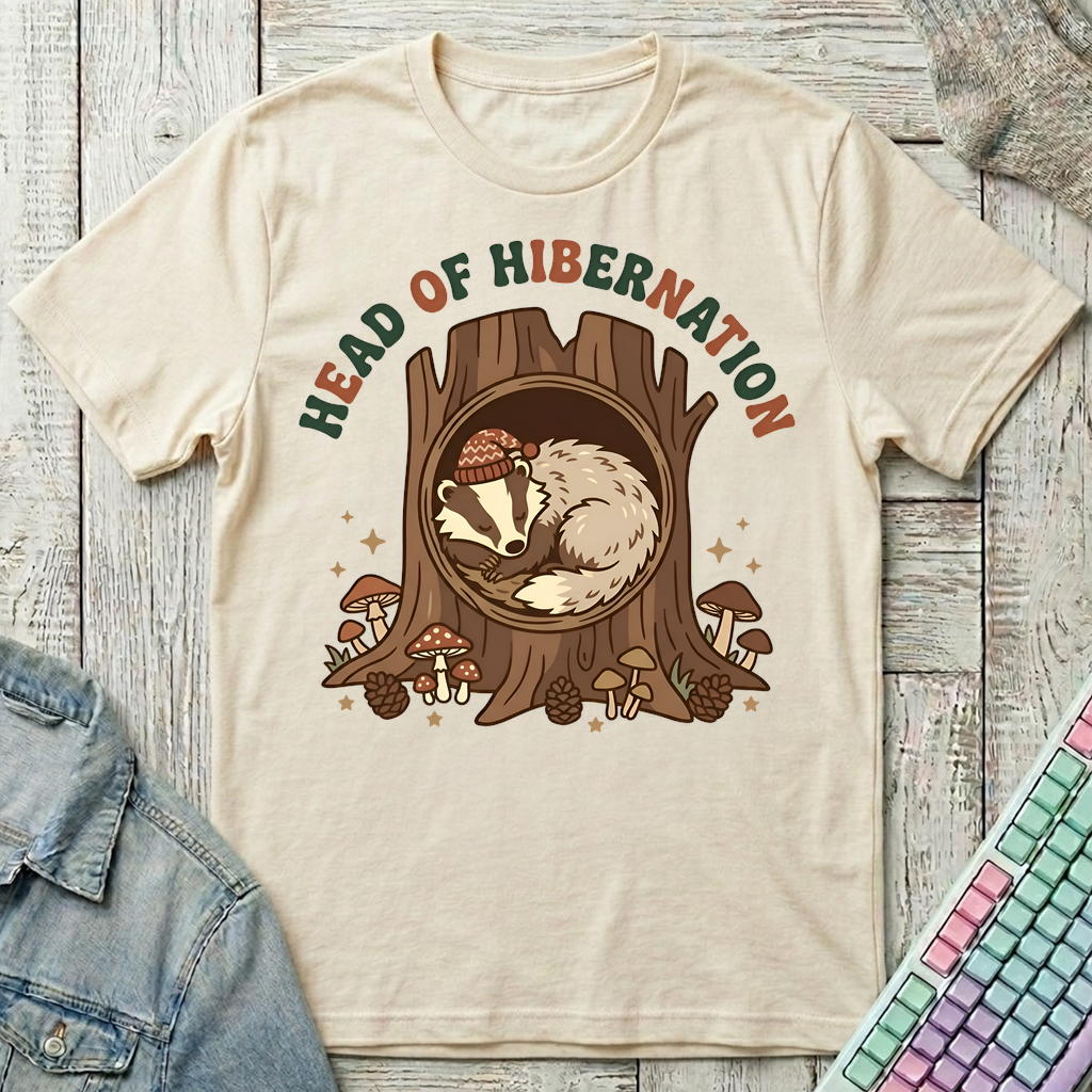 Head of Hibernation T-Shirt - Head of Hibernation_natural