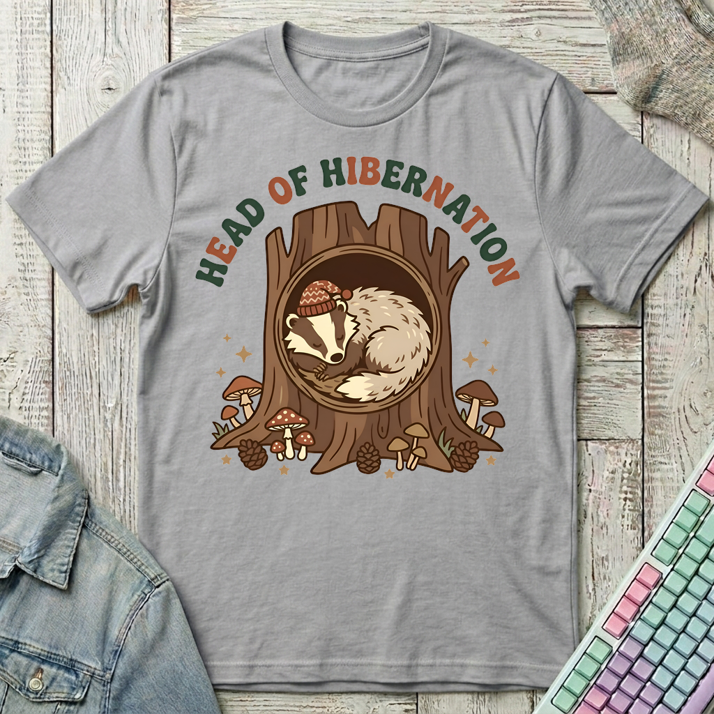 Head of Hibernation T-Shirt - Head of Hibernation_sport_grey