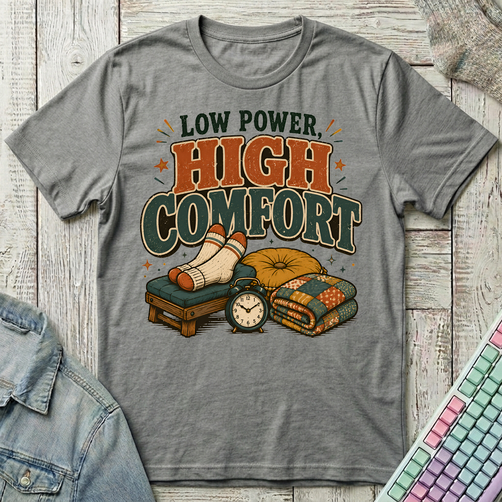High Comfort T-Shirt - High Comfort_graphite_heather