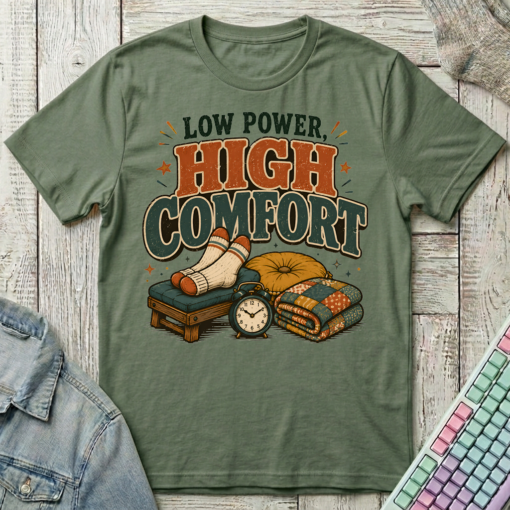 High Comfort T-Shirt - High Comfort_military_green