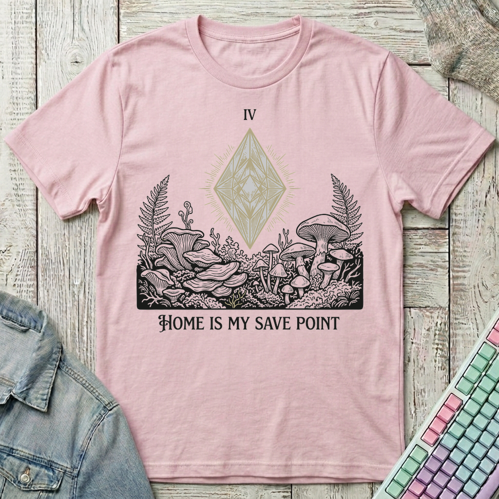 Home Save Point T-Shirt - Home Save Point_light_pink