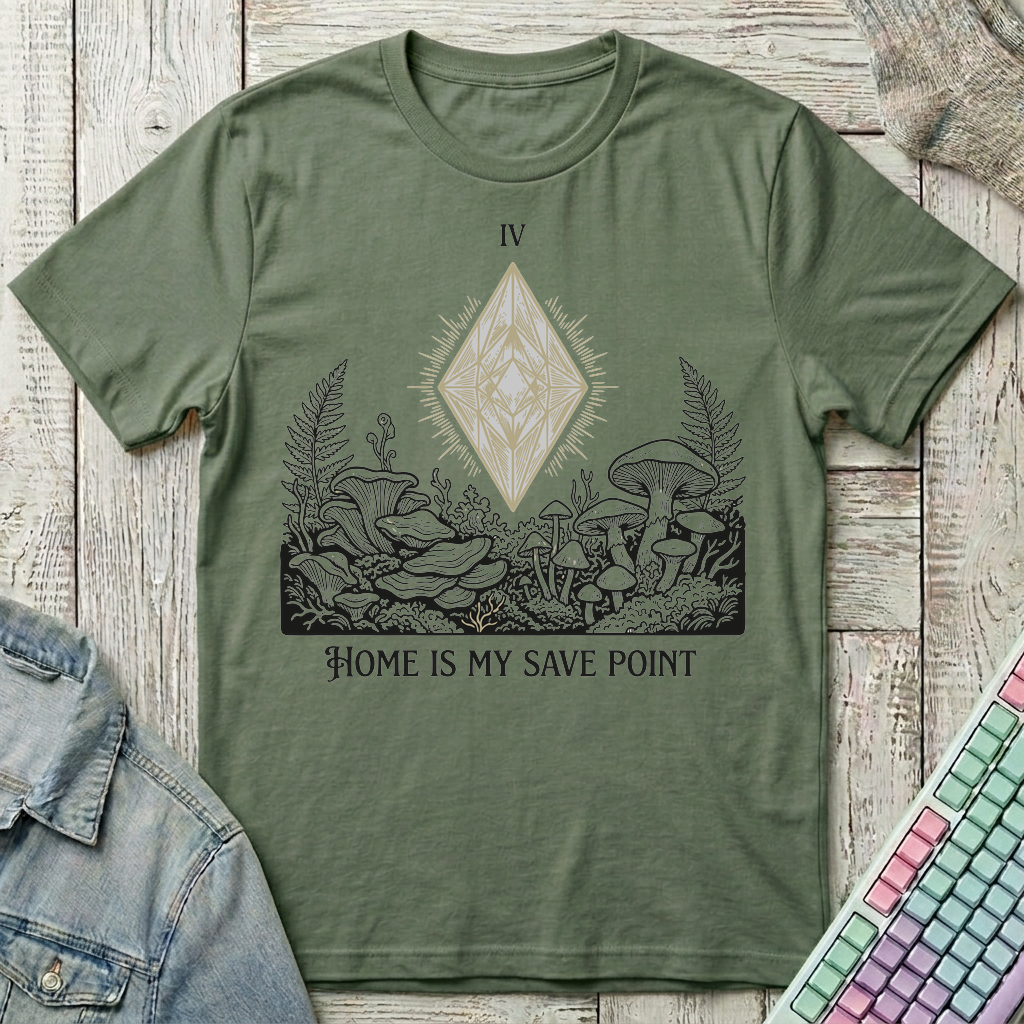 Home Save Point T-Shirt - Home Save Point_military_green