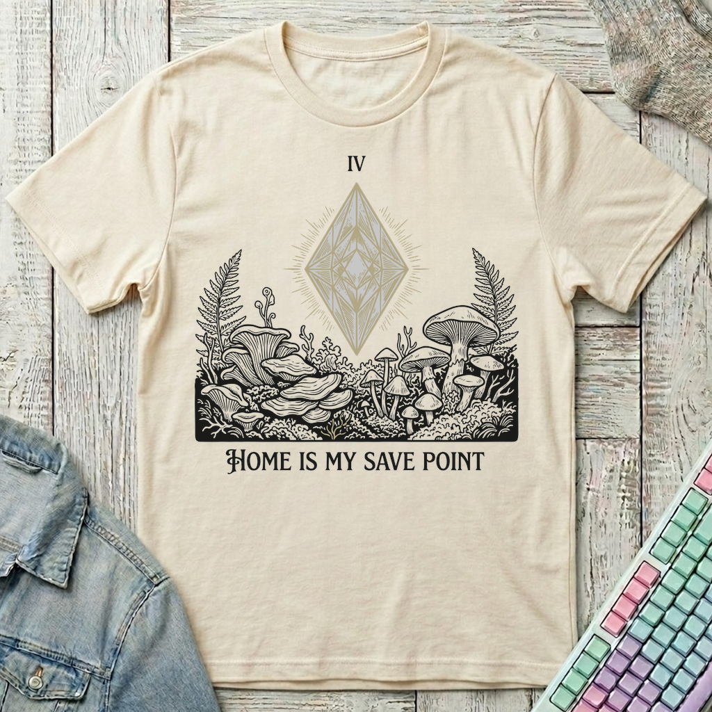 Home Save Point T-Shirt - Home Save Point_natural