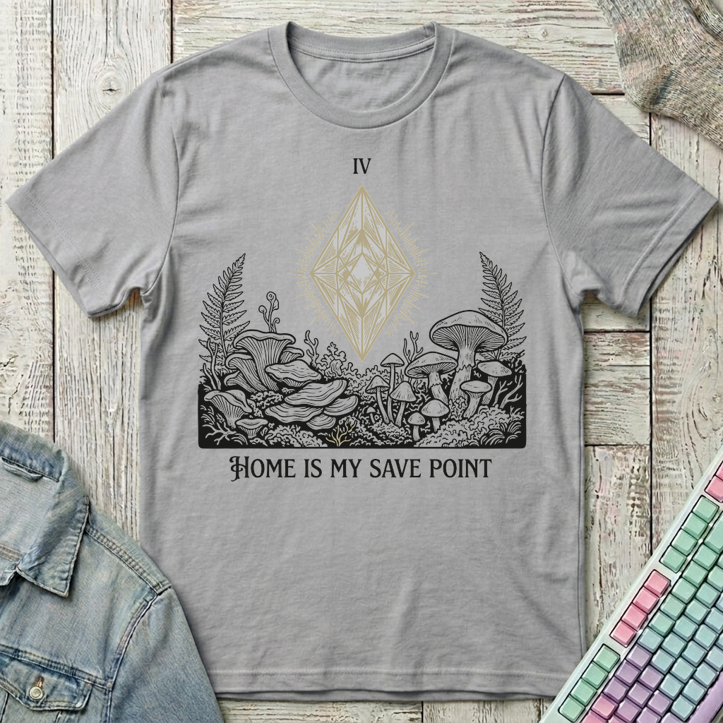 Home Save Point T-Shirt - Home Save Point_sport_grey