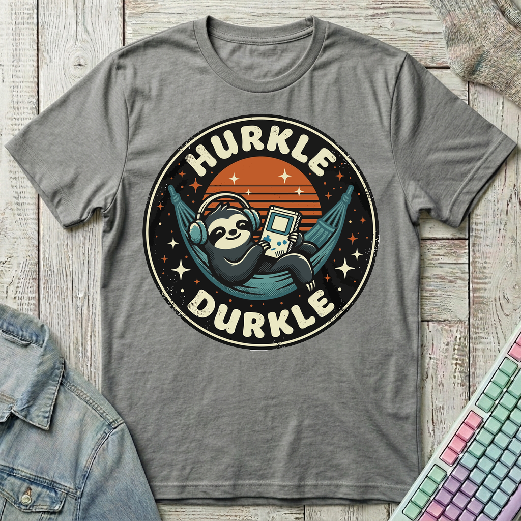 Hurkle Durkle T-Shirt - Hurkle Durkle_graphite_heather