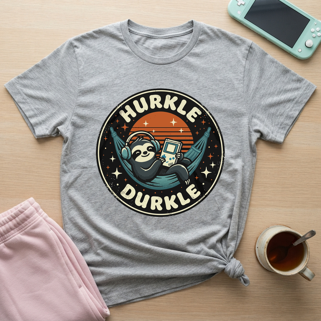 Hurkle Durkle T-Shirt - Hurkle Durkle_sport_grey