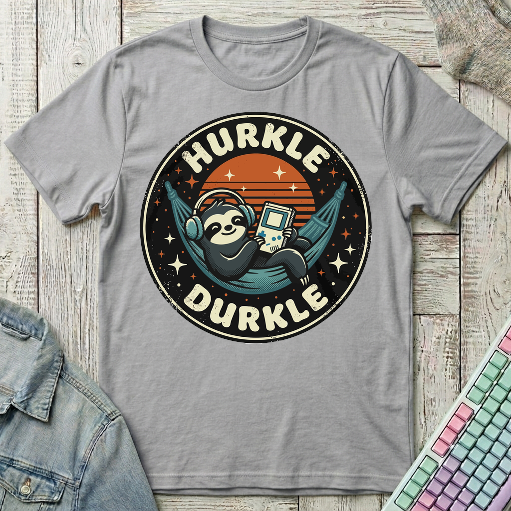Hurkle Durkle T-Shirt - Hurkle Durkle_sport_grey