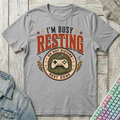 I'm Busy Resting T-Shirt - I'm Busy Resting_sport_grey