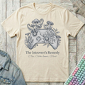 Introvert Remedy T-Shirt - Introvert Remedy_natural