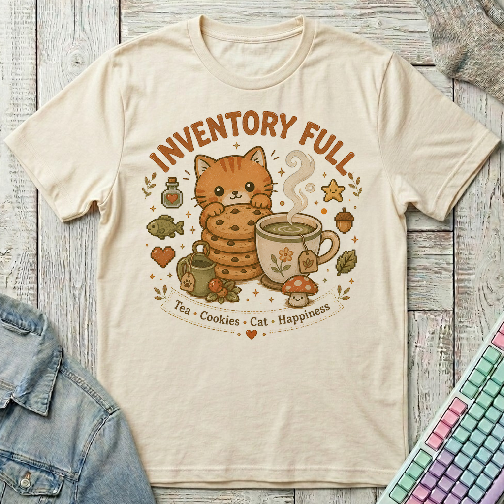 Inventory Full T-Shirt - Inventory Full_natural