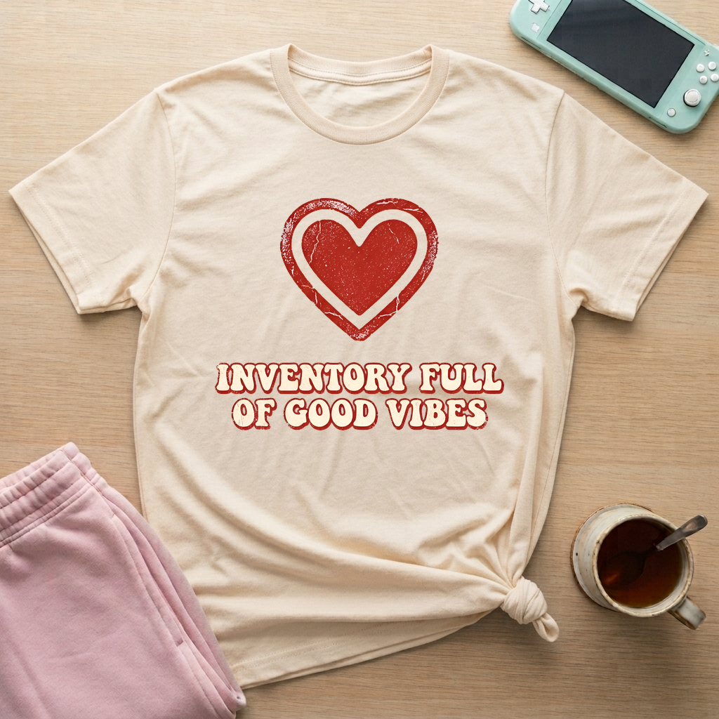 Inventory Full of Good Vibes T-Shirt - Inventory Full of Good Vibes_natural
