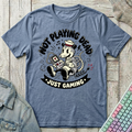 Just Gaming – Retro Possum T-Shirt - Just Gaming – Retro Possum_heather_indigo