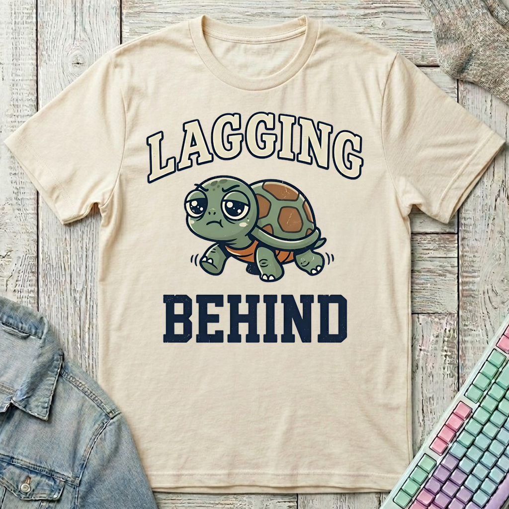 Lagging Behind T-Shirt - Lagging Behind_natural